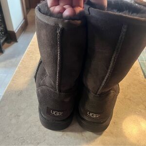 UGG  Suede Boots in Dark Brown Size 9